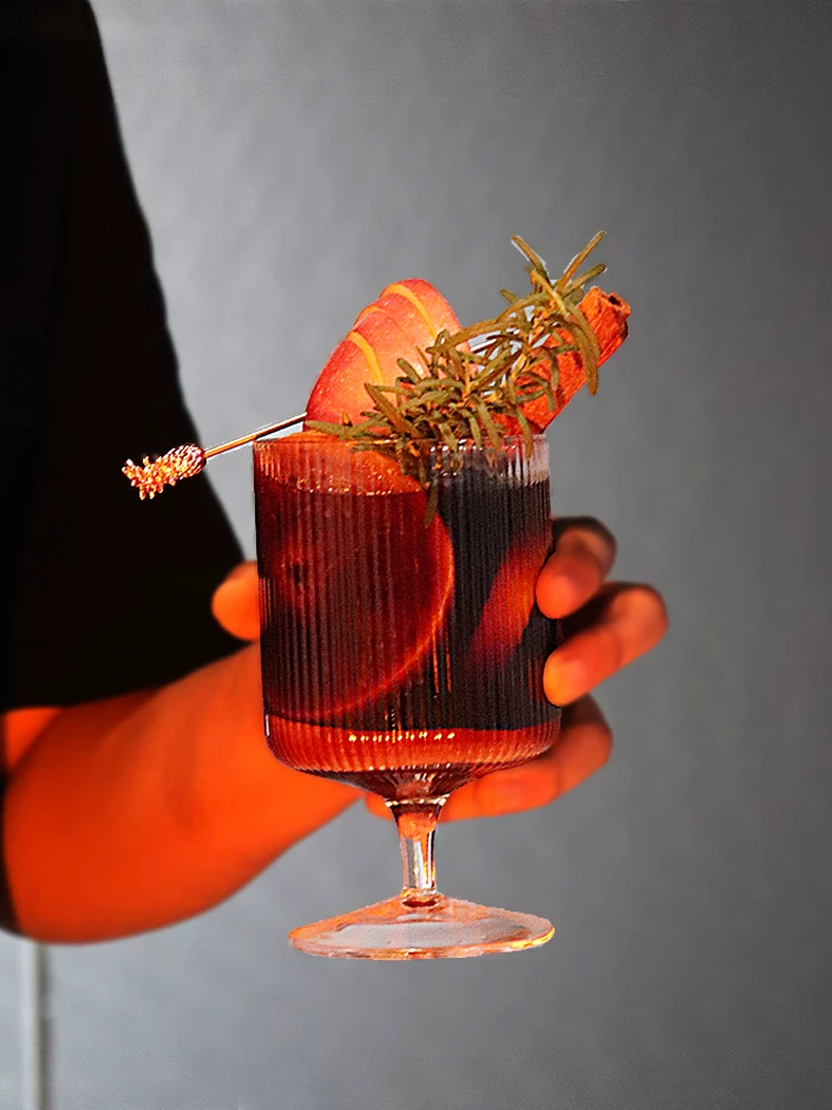 Ly rượu nóng Giáng sinh, ly cocktail, ly thủy tinh chịu nhiệt trong suốt, ly rượu sâm banh, ly rượu mùa đông