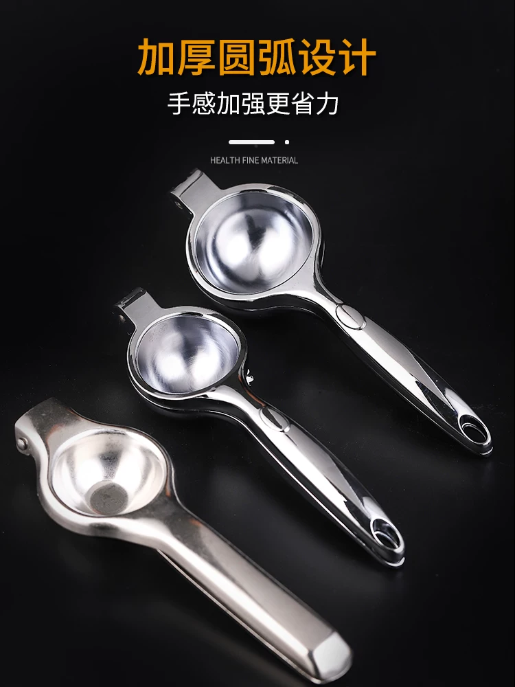 Máy ép trái cây bằng tay, máy ép chanh, máy ép trái cây mini bằng thép không gỉ gia dụng, máy ép nước ép bằng tay