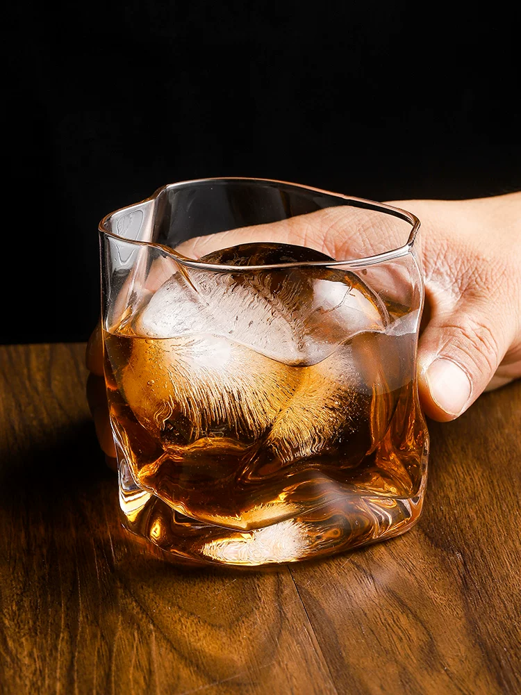 Ly rượu whisky Nhật Bản, ly rượu nước ngoài, ly pha lê, ly cổ điển hình dáng đặc biệt dùng trong gia đình, ly bia sáng tạo cá nhân hóa