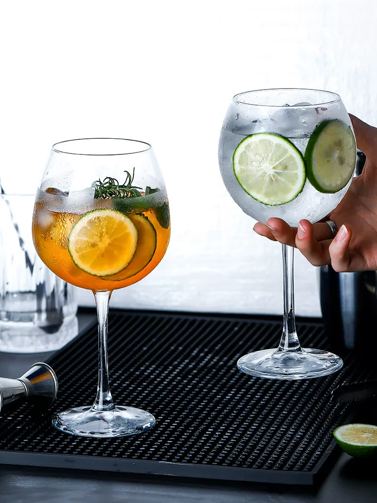 Ly cocktail gin tonic, ly rượu vang đỏ lớn được cá nhân hóa, ly cao, ly rượu sâm banh lớn, ly uống rượu đặc biệt