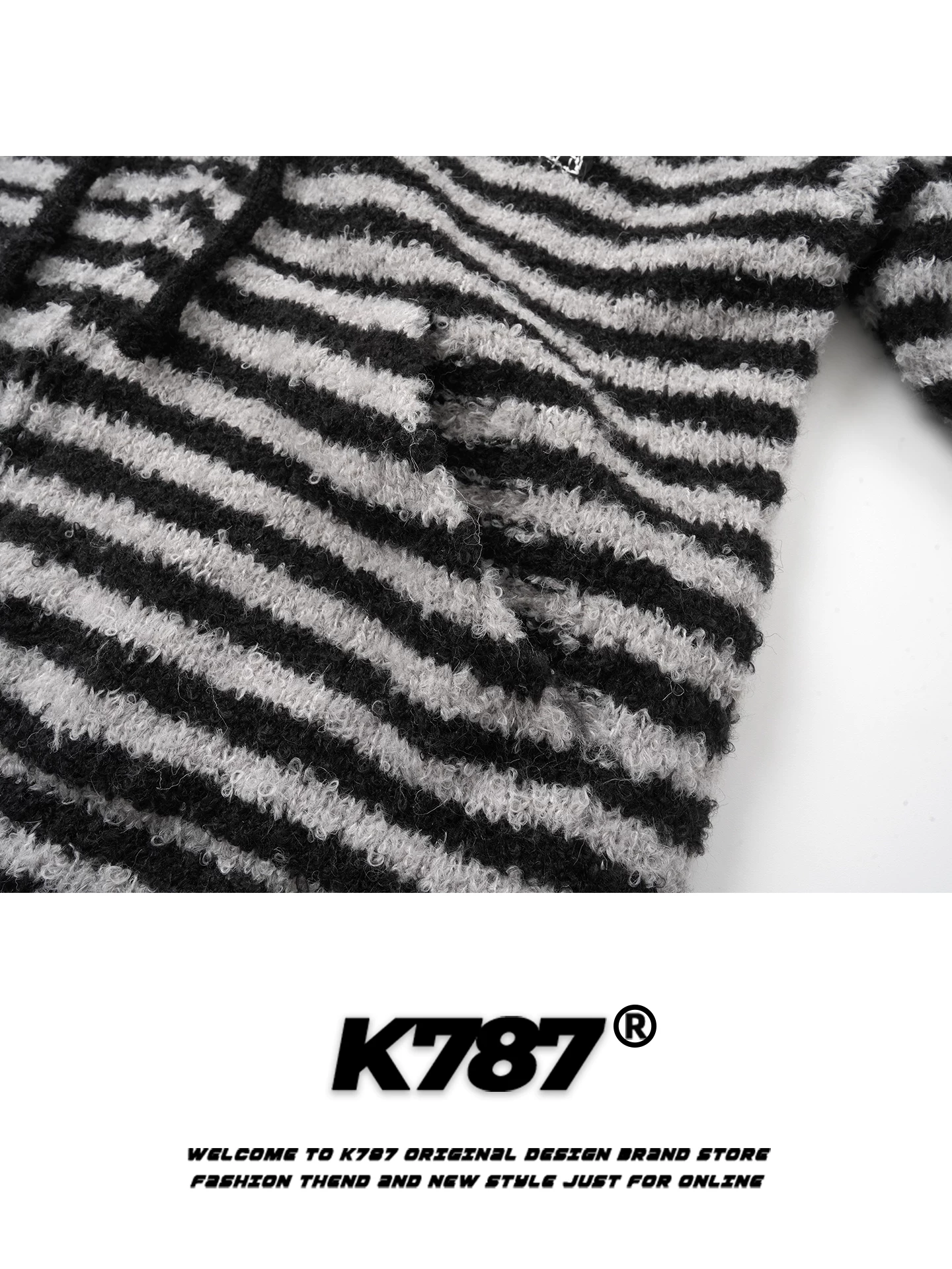 Áo len cardigan có mũ trùm đầu kiểu Mỹ cổ điển K787 dành cho nữ, kiểu dáng ôm sát, phong cách thoải mái, áo khoác ngắn dệt kim đi làm