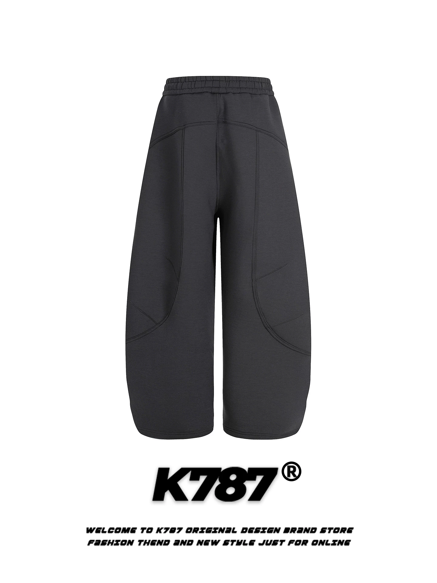 Quần jogger thể thao unisex dáng rộng phong cách Mỹ cổ điển, thiết kế ghép mảnh, dây rút, chất liệu mềm mại, thích hợp cho khiêu vũ đường phố.