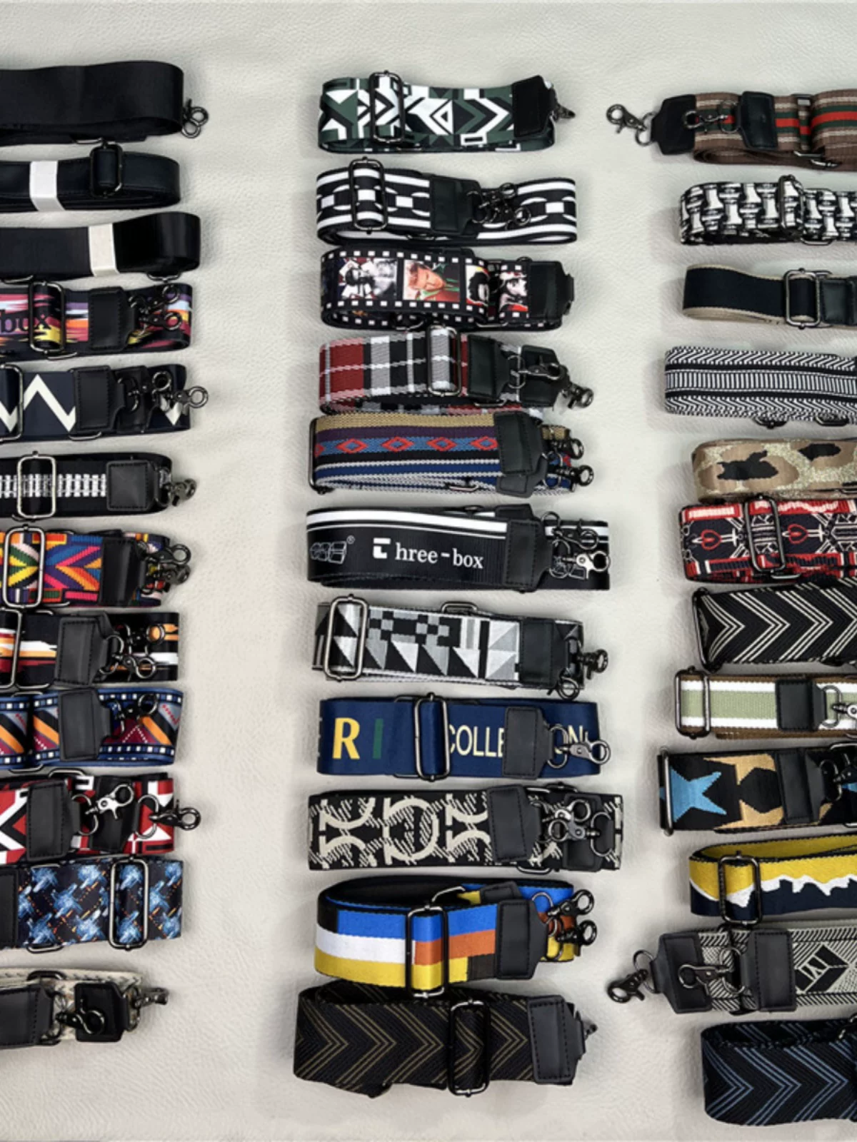 Dây đeo vai thời trang theo mùa hợp thời trang dành cho nam giới, phụ kiện túi xách nữ, dây đeo rộng, kiểu chữ giản dị, dây đeo vai dài, dây đeo chéo