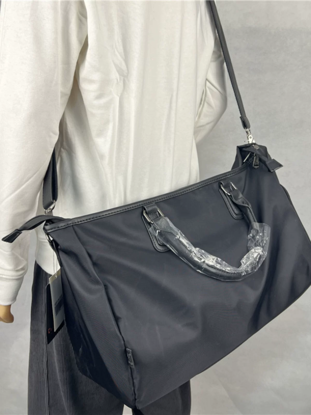 Túi xách nam nylon thời trang threebox Ba lô du lịch đeo vai bằng vải Oxford dung tích lớn của Nhật Bản và Hàn Quốc