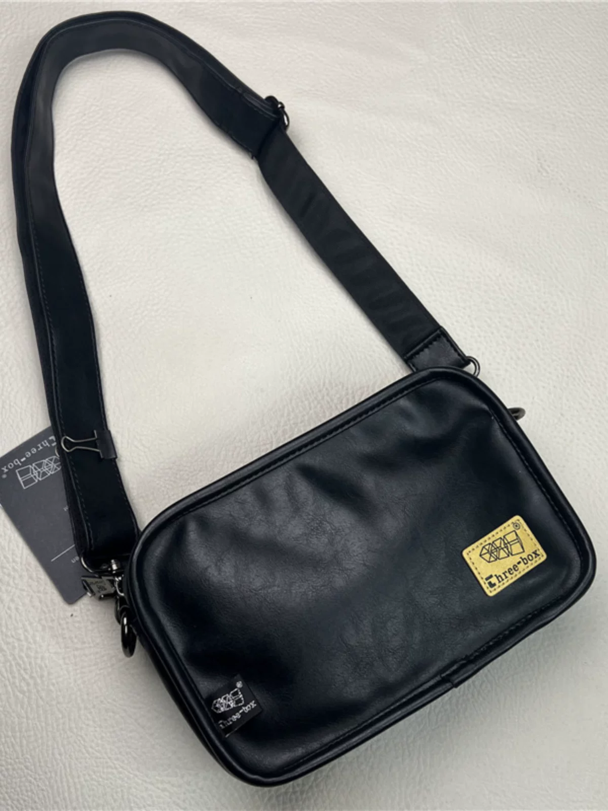 Túi đeo chéo nam thời trang mới 2025 phong cách Nhật Bản đơn giản, thể thao, unisex, túi đeo vai, balo nhỏ dành cho học sinh