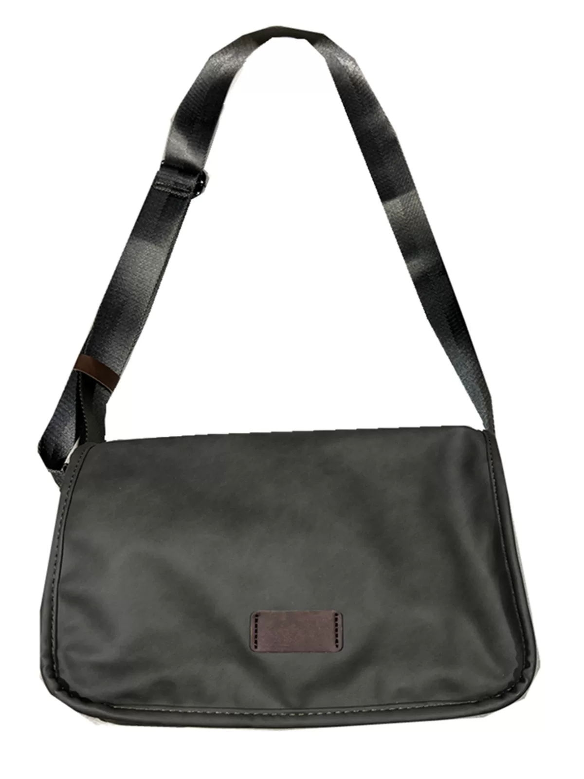 Túi đeo chéo da mềm thời trang mới 2024 dành cho nam, túi đeo vai học sinh Nhật Bản và Hàn Quốc, túi đeo chéo xe máy chống thấm nước dành cho nam và nữ