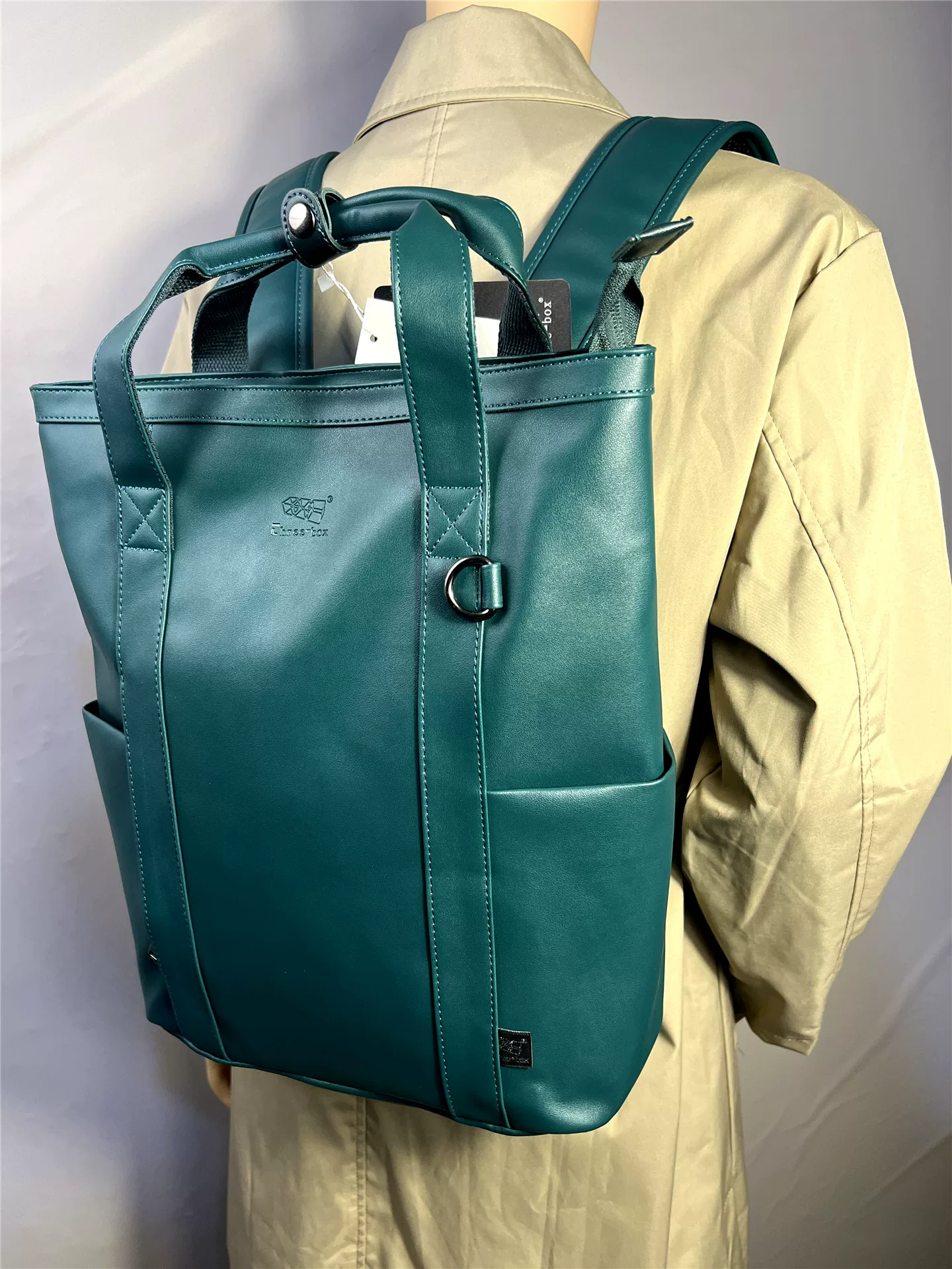 Ba lô nam phong cách retro mới Ba lô đi làm unisex phong cách Nhật Bản và Hàn Quốc Túi xách phong cách preppy dành cho nam