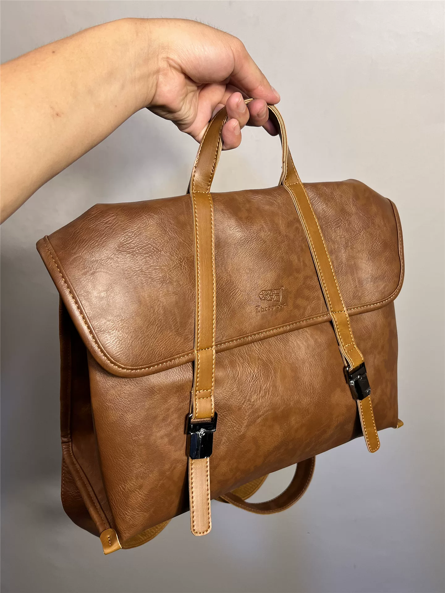 Túi xách đeo chéo, balo công sở phong cách retro trẻ trung 2025, kiểu Nhật, đa năng, đựng laptop