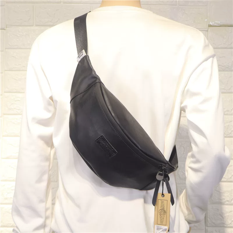 Túi đeo chéo nam thời trang kiểu bánh bao, túi đeo hông cá tính, độc đáo, balo nhỏ đeo vai nữ