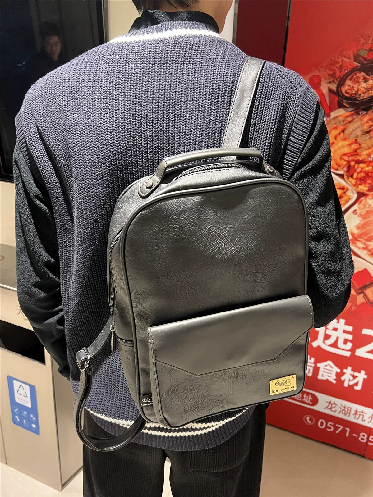 Ba hộp ba lô đơn giản dành cho cả nam và nữ, túi xách phong cách Hàn Quốc và Nhật Bản, túi đi học cho học sinh, ba lô đi ngắn ngày, túi đựng hồ sơ máy tính.