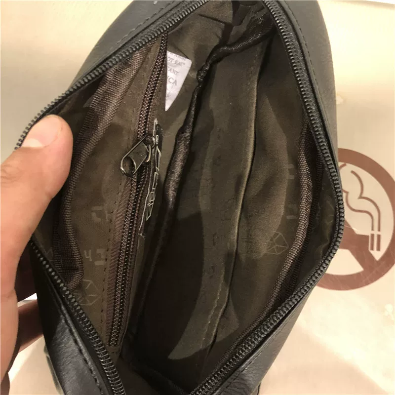 Túi đeo vai nam phong cách Nhật Bản threebox, túi đeo chéo có dây ruy băng thương hiệu thời trang, ba lô nhỏ ngoài trời theo phong cách hip-hop cổ điển