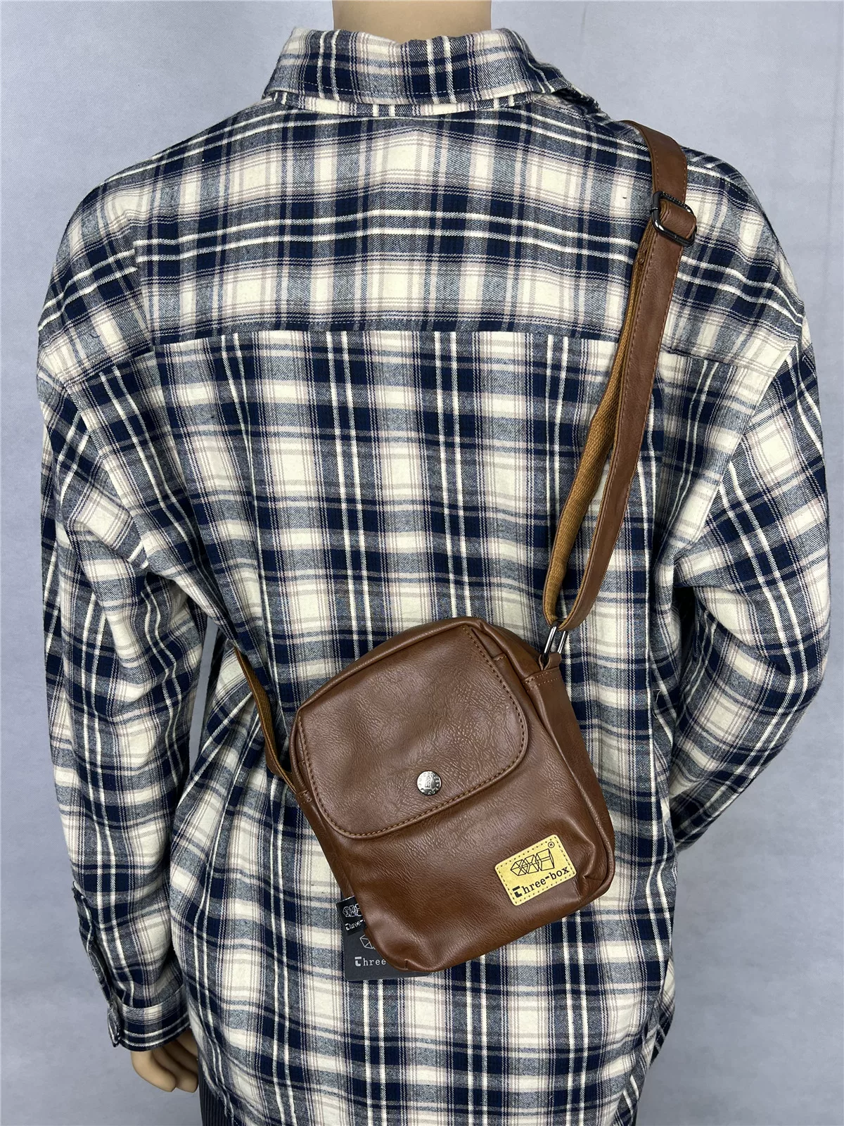 Túi đeo chéo nam thời trang xu hướng 2025, phong cách retro, nhỏ gọn, mini, phong cách hip-hop, túi đeo chéo nữ, balo