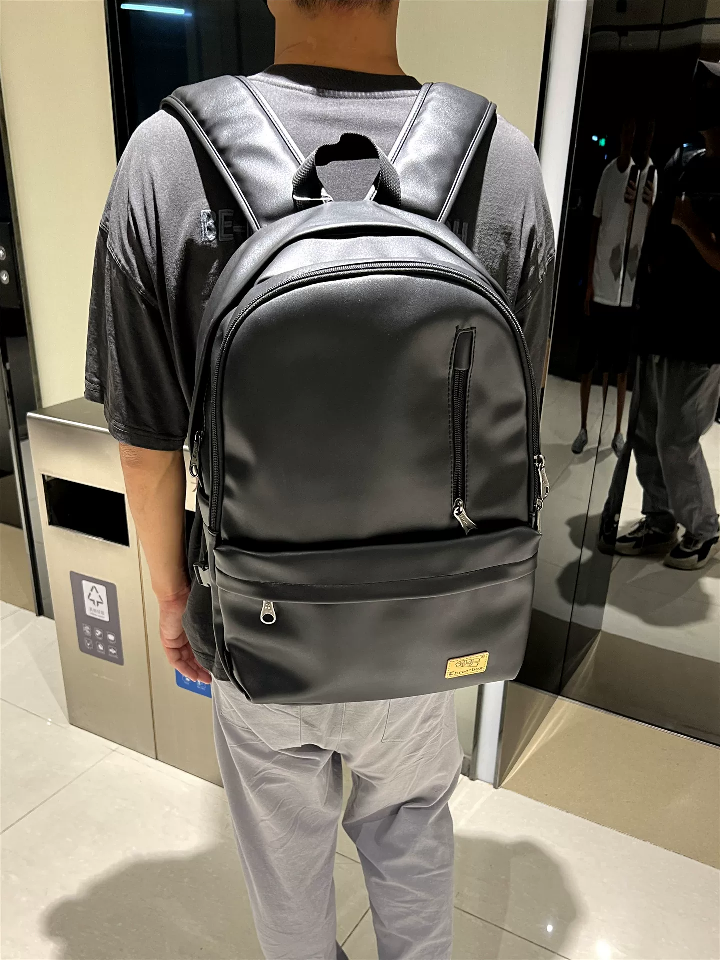 Ba lô ba ngăn dành cho nam, balo du lịch thường ngày, balo học sinh cấp hai, balo leo núi, balo đựng laptop