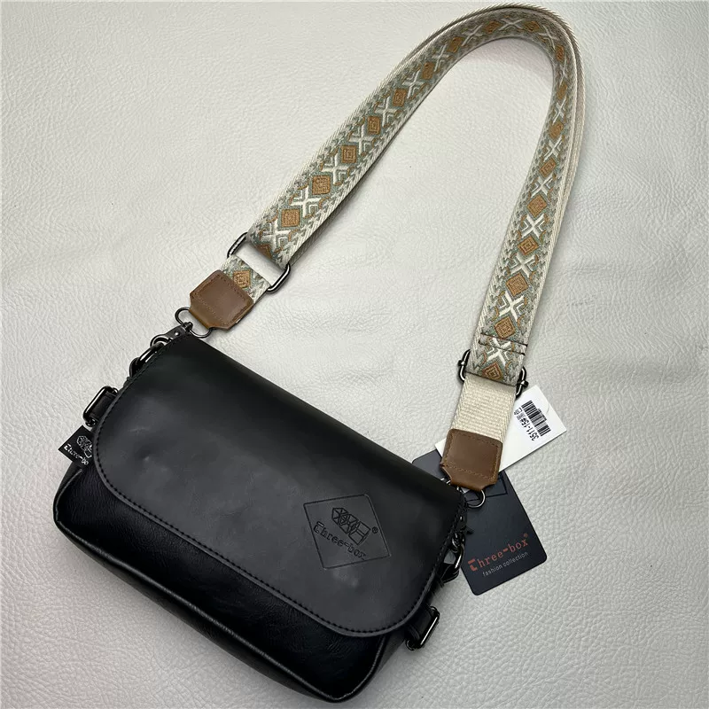 Túi đeo vai unisex thương hiệu thời trang threebox phong cách Nhật Bản và Hàn Quốc thời trang nam đeo chéo túi nhỏ thể thao đeo chéo ba lô nữ