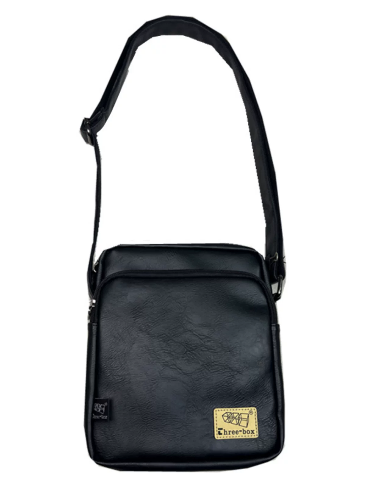 Túi đeo chéo nam thời trang ba ngăn 2025, kiểu dáng hiện đại, nhỏ gọn, phong cách Hàn Quốc và Nhật Bản, unisex.