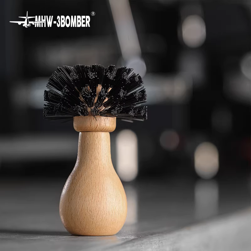 Bàn chải bột máy pha cà phê, bàn chải cà phê, bàn chải vệ sinh, bàn chải vệ sinh tay cầm máy pha cà phê, bàn chải vệ sinh bột thừa 51/53/58mm