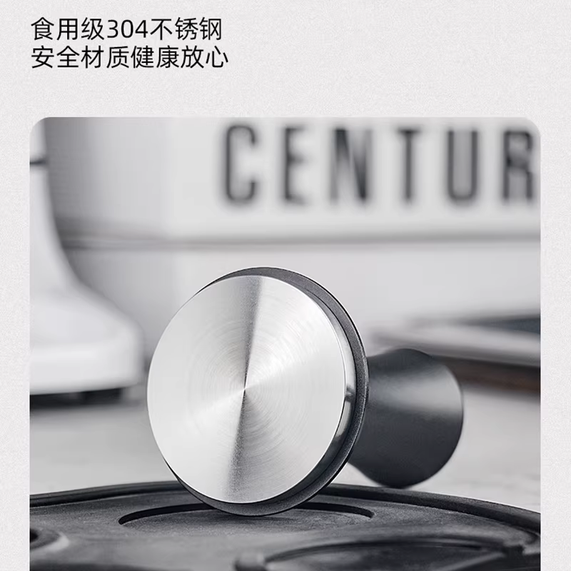 Dụng cụ nén cà phê cho tay cầm máy pha cà phê espresso, búa áp lực có khả năng bật lại tự động cân bằng, 51/53/58mm