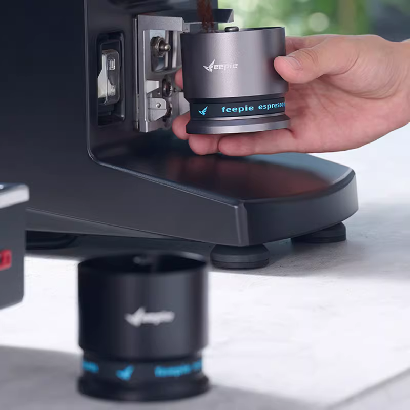 Cốc đựng bột máy pha cà phê, dụng cụ pha bột bằng tay, cốc thơm, cốc đựng bột máy xay cà phê, tay cầm cốc đựng bột chống bắn tung tóe 58mm