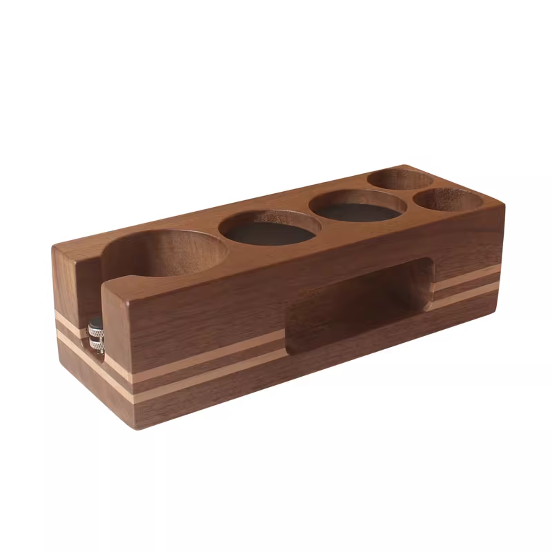 Đế ép cà phê, hộp đựng tay cầm máy pha cà phê, búa ép cà phê, máy ép bột, dụng cụ phân phối bột, giá đỡ ép cà phê, bộ phụ kiện.