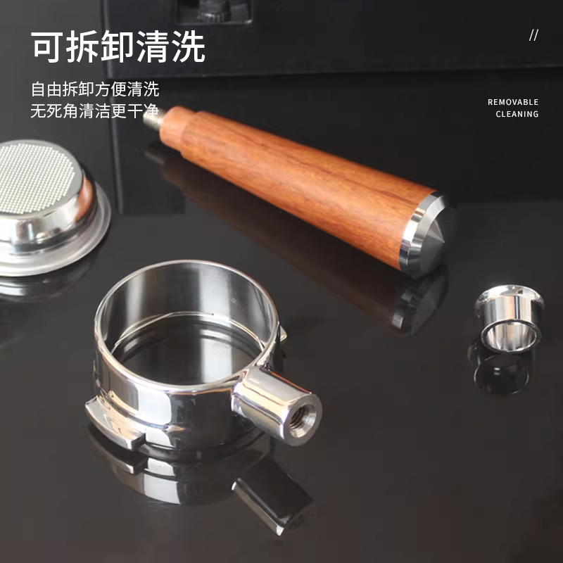 Tay cầm pha cà phê không đáy của máy pha cà phê FAEMA Pegasus E98/E92 LACIMBALI M23/27