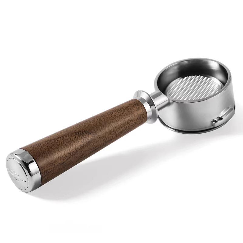 Bộ lọc cà phê không đáy cho máy pha cà phê Espresso, kích thước 51/54/58mm, tay cầm đầu pha không đáy