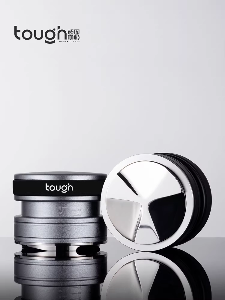 Dụng cụ phân phối và nén cà phê 2 trong 1, trọng lực, Platinum 53/58.5mm