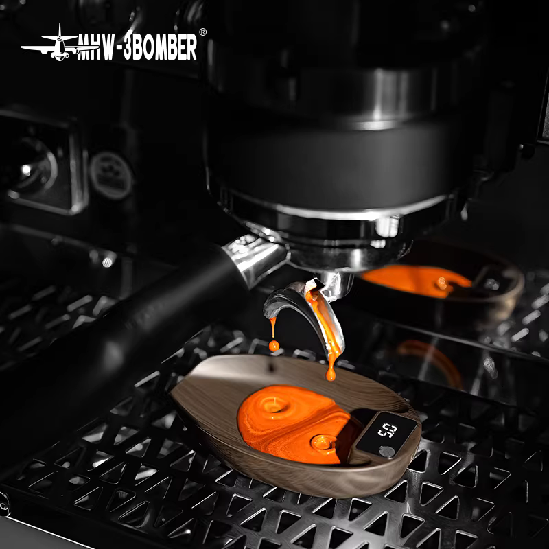Cân điện tử cà phê Bomber MVE, khay cân hạt cà phê, khay trưng bày, khay đựng hạt cà phê pha thủ công, khay đựng bột, bình xịt