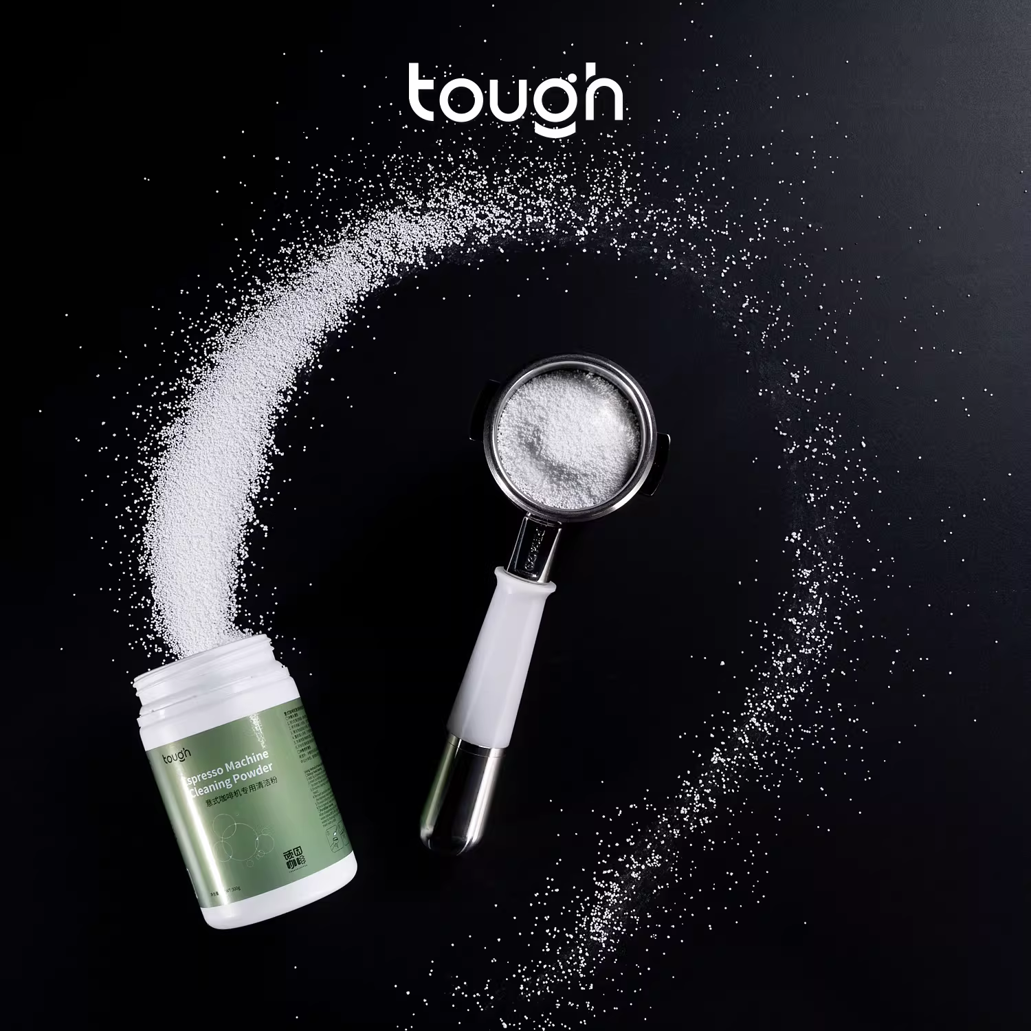 Bột tẩy cặn cứng đầu cho máy pha cà phê, chất tẩy rửa dạng bột, viên vệ sinh máy xay cà phê, chất làm sạch máy xay