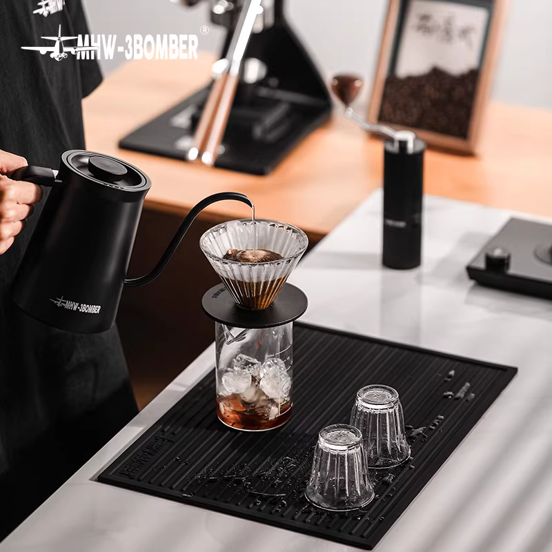 MHW-3BOMBER thảm lót quầy bar thảm thoát nước cốc cà phê thảm silicon chống trượt cách nhiệt thảm thoát nước