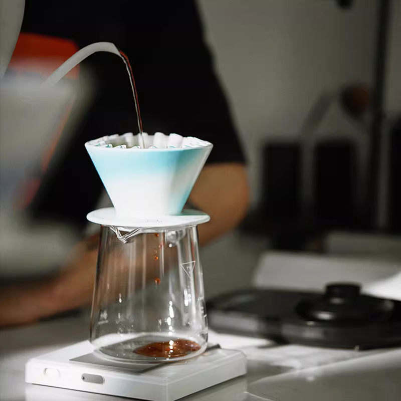 Cốc lọc cà phê gốm MUVNA, ấm pha cà phê thủ công, cốc lọc dùng chung, dụng cụ lọc cà phê gia dụng, phễu lọc