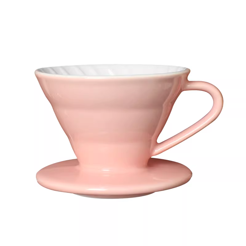 Cốc lọc cà phê gốm hai màu V01/V02, cốc lọc cà phê nhỏ giọt, cốc lọc cà phê V60