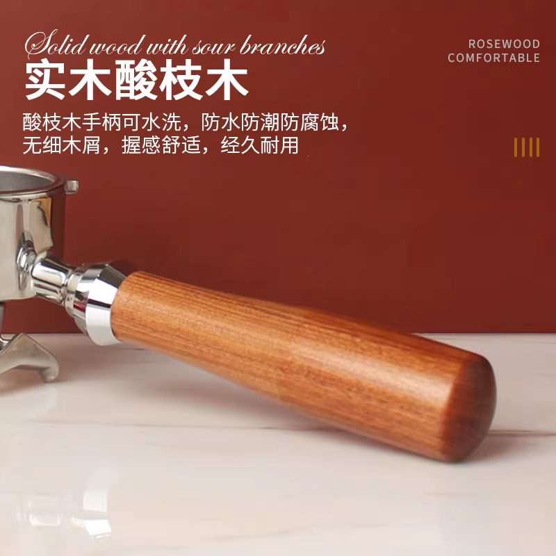 SMEG/Smeg ECF01/Changkun TSK-1837B/1819A tay cầm máy pha cà phê không đáy có tay cầm đôi