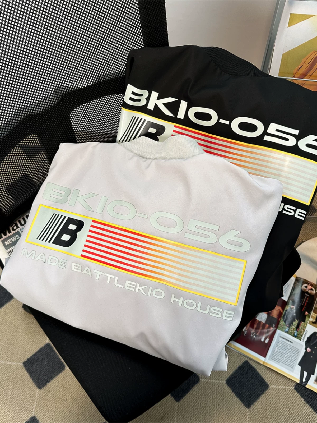 Áo khoác phi công phong cách Mỹ mùa đông dành cho nam, thương hiệu thời thượng, áo khoác cotton bóng chày thêu dày, áo khoác cotton cặp đôi dáng rộng.