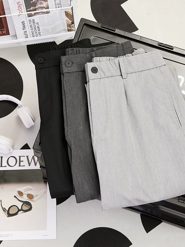 Quần nam kiểu Nhật dáng suông, chất liệu cao cấp, quần ống rộng thoải mái, thương hiệu thời thượng, quần ống rộng lưng thun bán co giãn sành điệu.