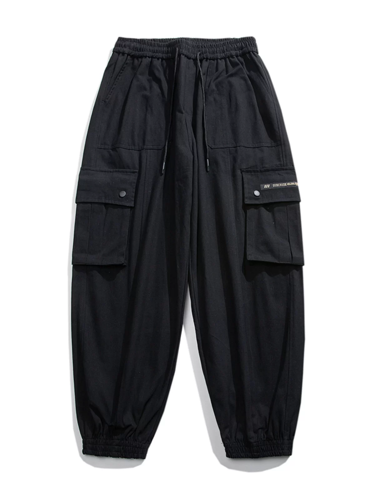 Quần cargo nhiều túi phong cách Mỹ, thương hiệu thời trang hot, quần nam sinh viên, quần jogger rộng rãi thoải mái mùa xuân thu, quần harem.