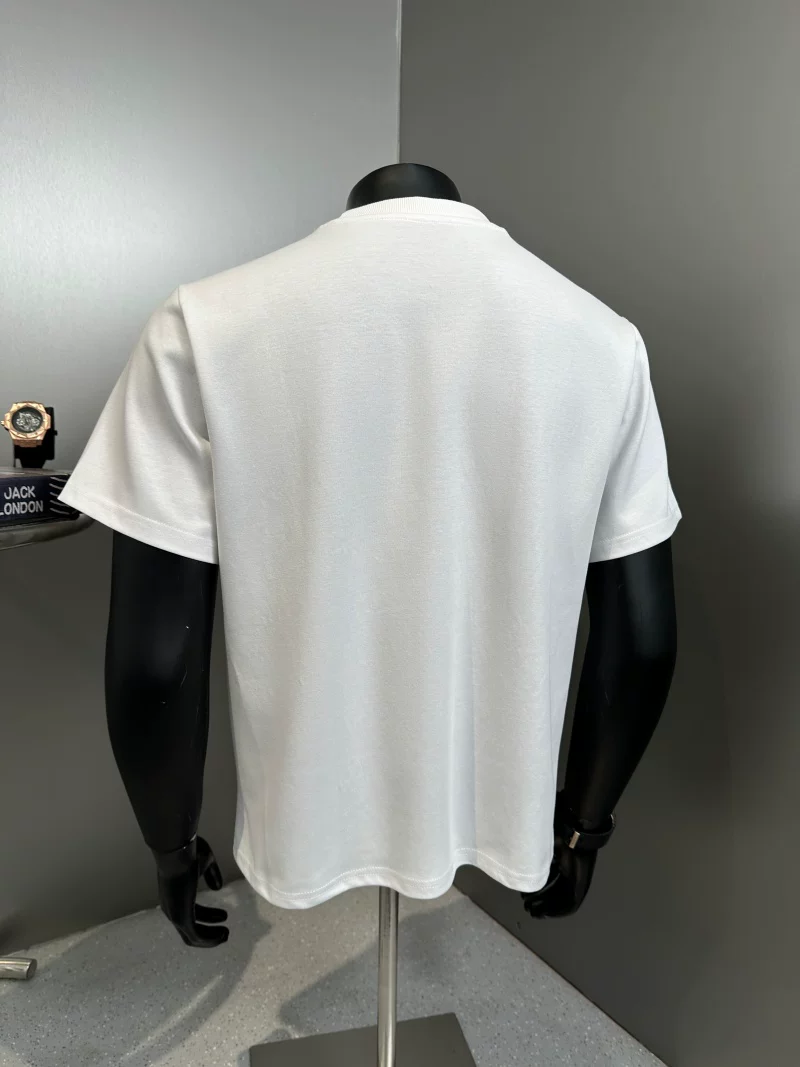 Áo thun ngắn tay đơn giản kiểu Mỹ dành cho nam và nữ, áo thun cổ tròn dáng rộng mùa hè, áo thun nửa tay thời trang dành cho cặp đôi.