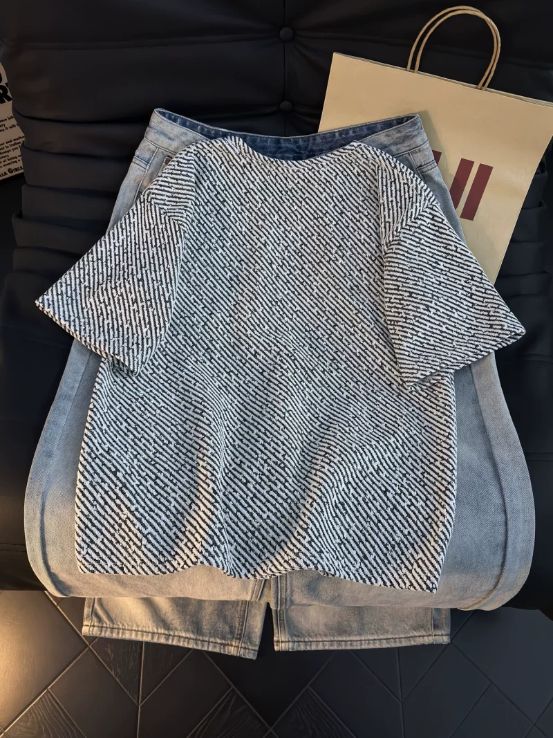 Áo thun nam tay ngắn kiểu Mỹ, áo thun cổ tròn dáng rộng mùa hè, thương hiệu thời thượng, cảm giác đơn giản và cao cấp.