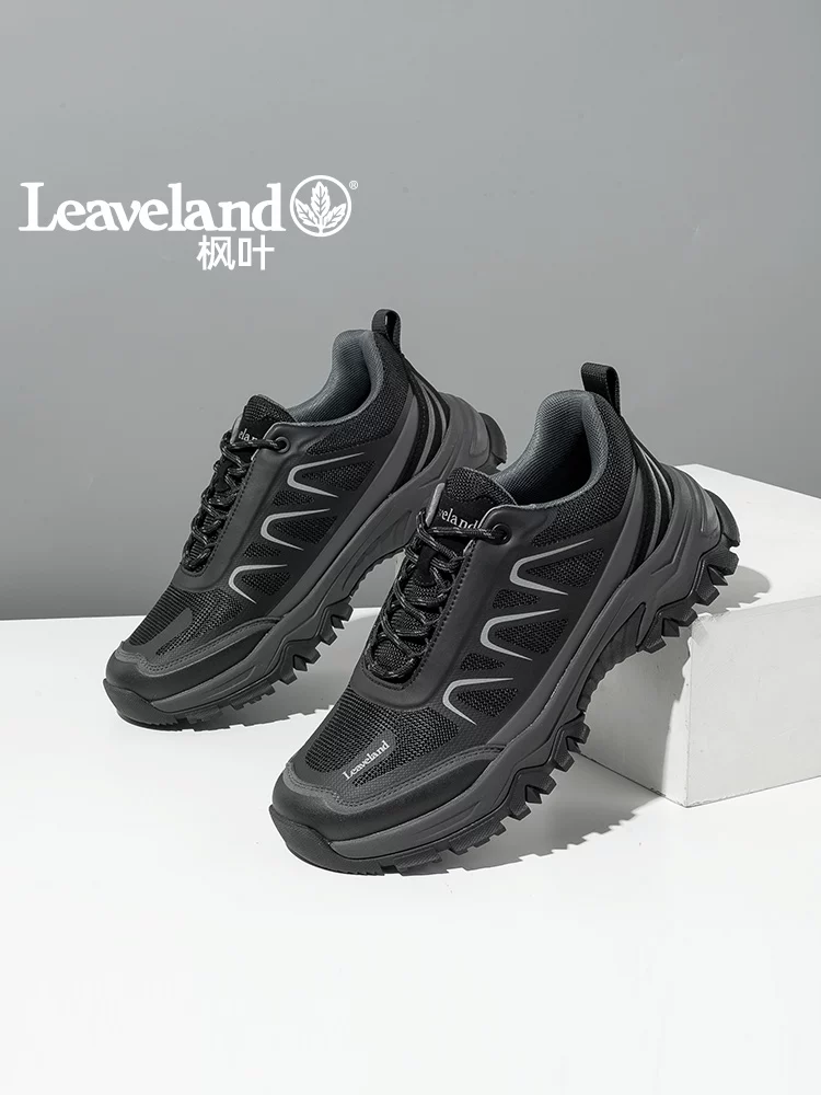 Giày Nam Maple Leaf Giày Ngoài Trời Thông Thường Giày Nam Đế Dày Thoáng Khí Mới Giày Đi Bộ Đường Dài Chống Trơn Trượt Giày Thể Thao Nam Hợp Thời Trang