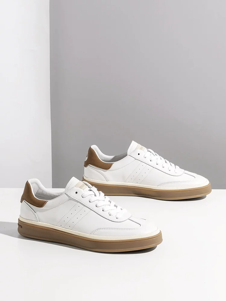 Giày Nam Maple Leaf Giày Sneaker Trắng Thu Đông Giày Thường Ngày Nam 2025 Mẫu Mới Giày Nam Đa Năng Thoáng Khí Giày Nam Thời Trang