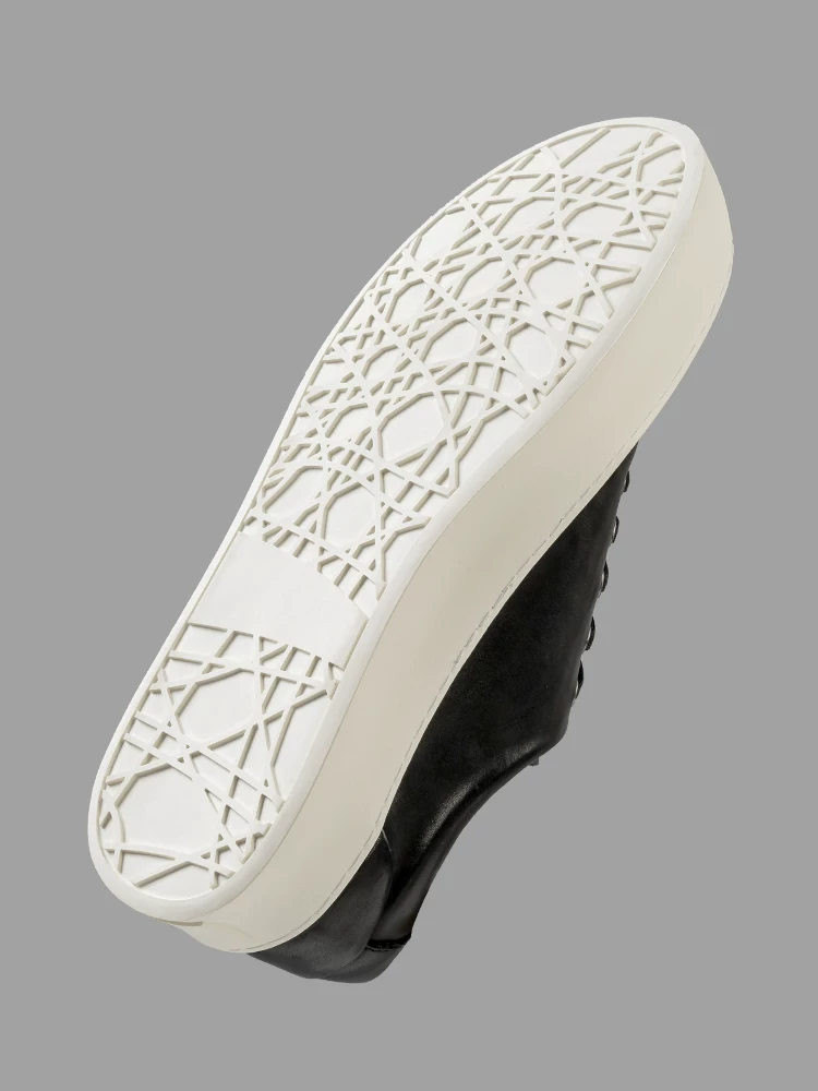 Giày thể thao nam da thật Maple Leaf Giày da nam thông thường đa năng mới Giày đế dày tăng chiều cao Phong cách mùa thu hợp thời trang