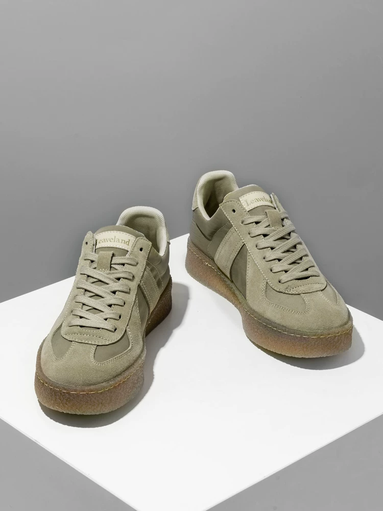 Giày nam Maple Leaf Giày tập luyện mùa thu của Đức Giày thể thao cổ điển dành cho nam Giày thể thao thời trang nữ Giày thường mới hợp thời trang Giày vải thoáng khí đa năng