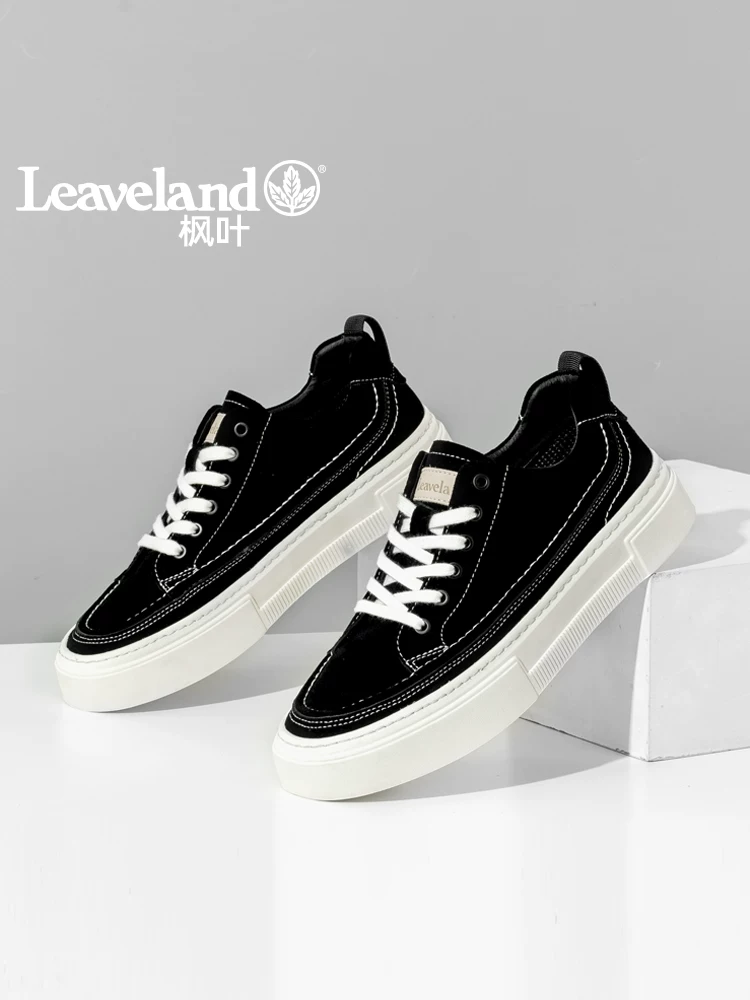 Giày Nam Maple Leaf Giày Thu Đông Nam Giày Hợp Thời Trang Mới Retro Giày Sneaker Nam Thoáng Khí Mỏng Giày Đế Dày