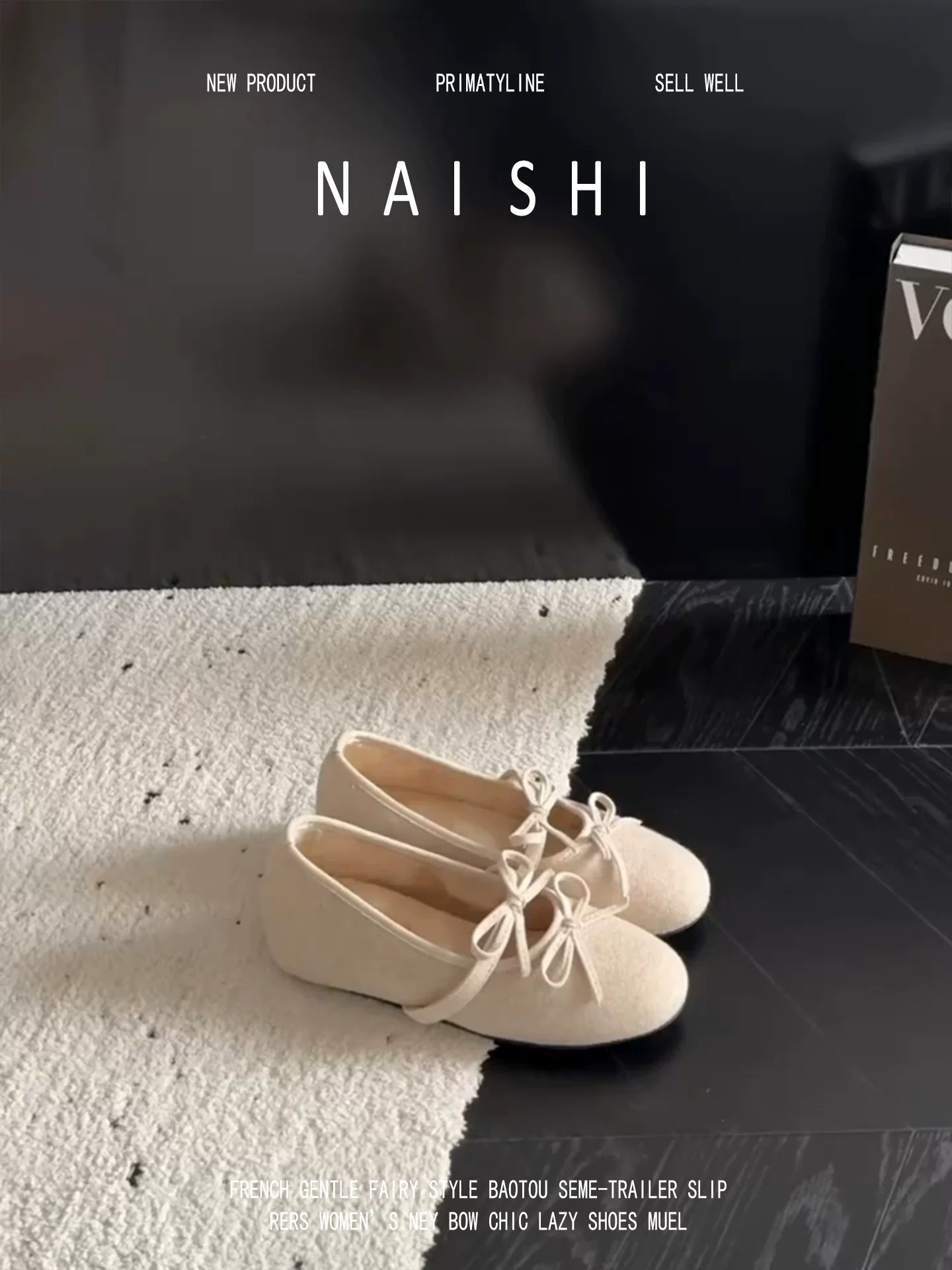Phiên bản da cừu! Giày Mary Jane kiểu retro dành cho nữ, giày lười lót lông mềm mại, tăng chiều cao ẩn giấu và lót lông ấm áp.