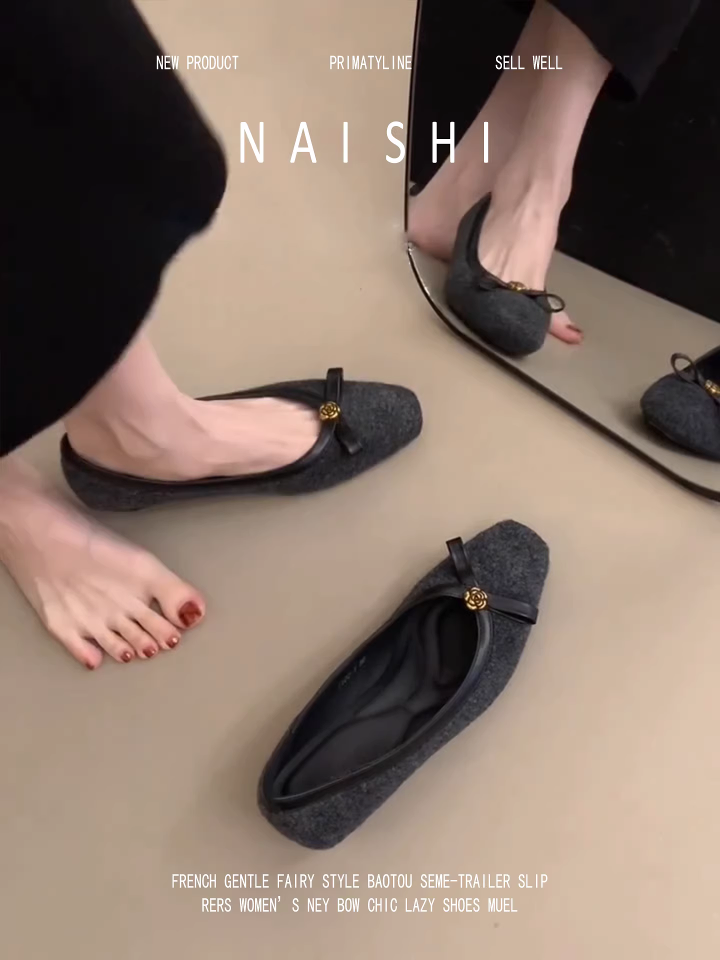 Phiên bản da cừu! Giày cao gót đế xuồng kiểu Pháp, thoải mái cho bàn chân, thích hợp đi làm, đa năng và thanh lịch, có khóa kim loại, kiểu Mary Jane dành cho nữ.