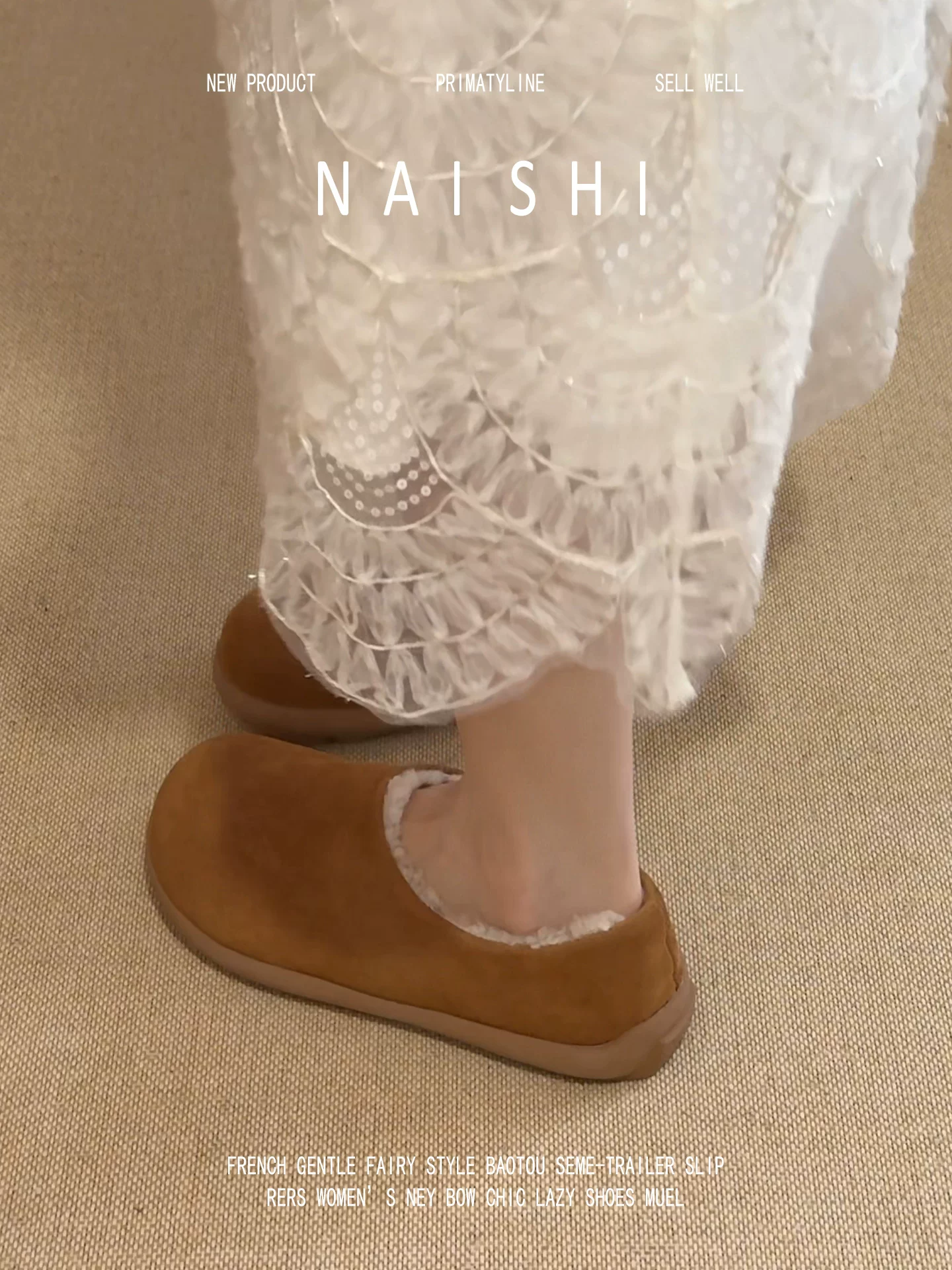 Phiên bản da cừu! Giày Birkenstock đế bằng kiểu retro sang trọng dành cho nữ, đa năng và ấm áp, giày cotton lót hoàn toàn.