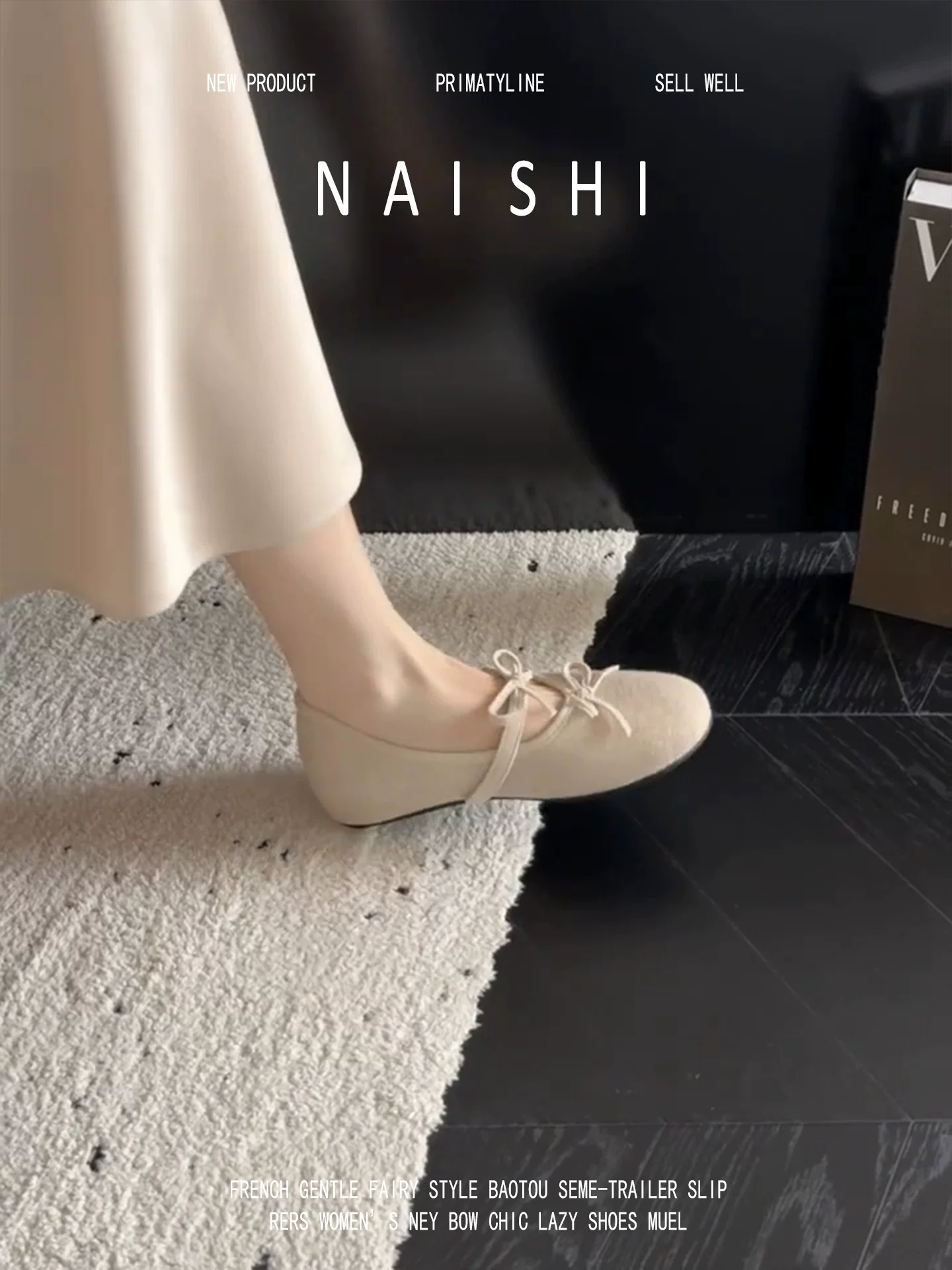 Phiên bản da cừu! Giày Mary Jane kiểu retro dành cho nữ, giày lười lót lông mềm mại, tăng chiều cao ẩn giấu và lót lông ấm áp.