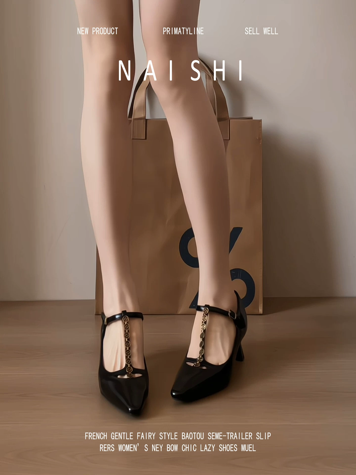 Phiên bản da cừu! Giày Mary Jane mũi nhọn khoét lỗ kiểu Pháp dành cho nữ, giày cao gót kiểu kitten heel quai chữ T khóa kim loại cổ điển thanh lịch.