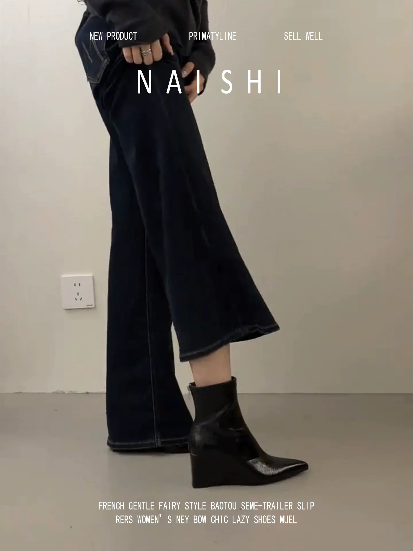 Phiên bản da cừu! Giày bốt cao gót đế xuồng kiểu Âu Mỹ có khóa kéo phía sau, mũi nhọn, chất liệu da thật, kiểu dáng ôm sát cao cấp.