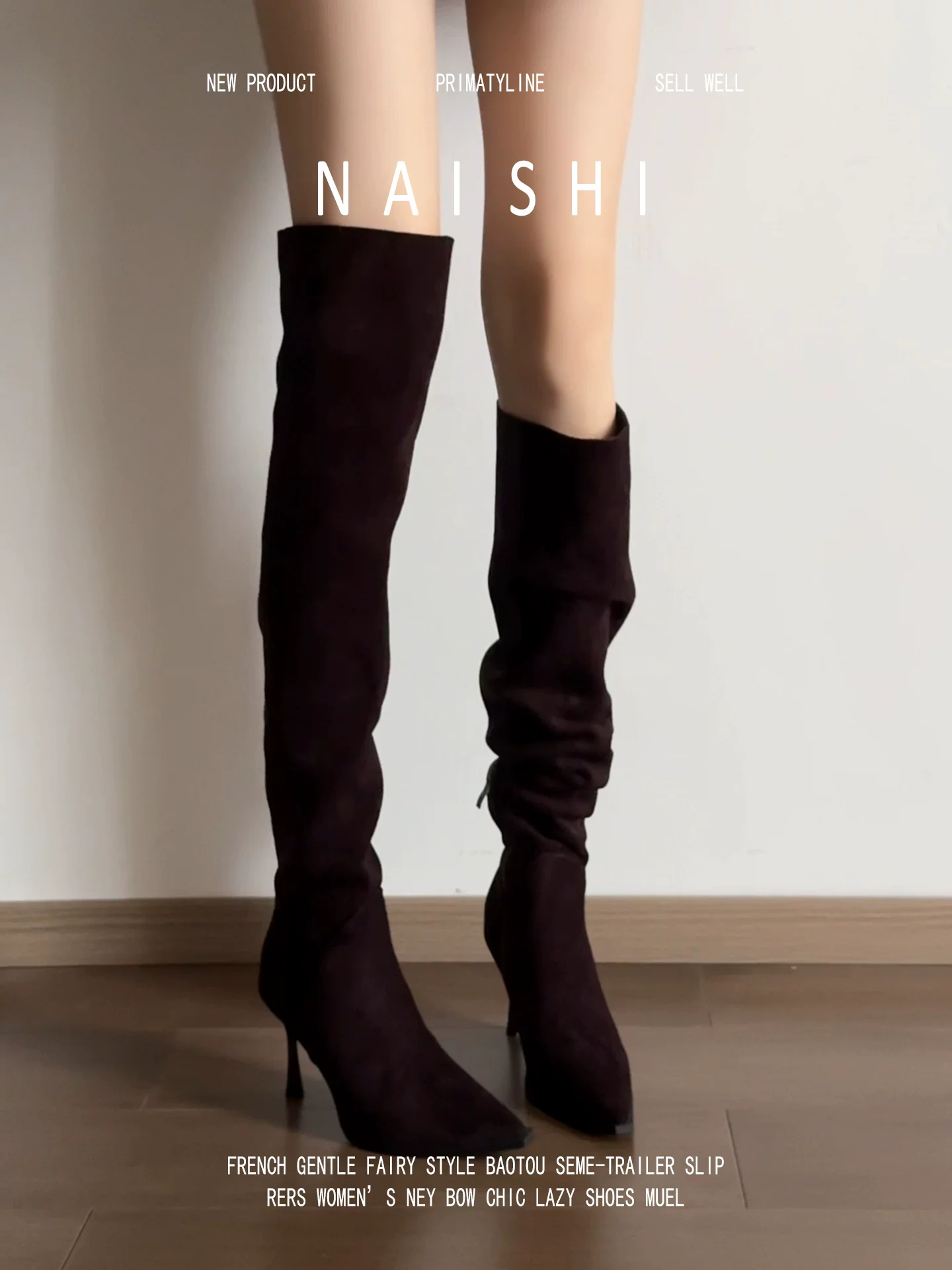 Phiên bản da cừu! Bốt cao cổ mũi nhọn, bốt Melard xếp lớp, bốt cao gót thon gọn, bốt cao quá đầu gối, bốt cưỡi ngựa cao gót.