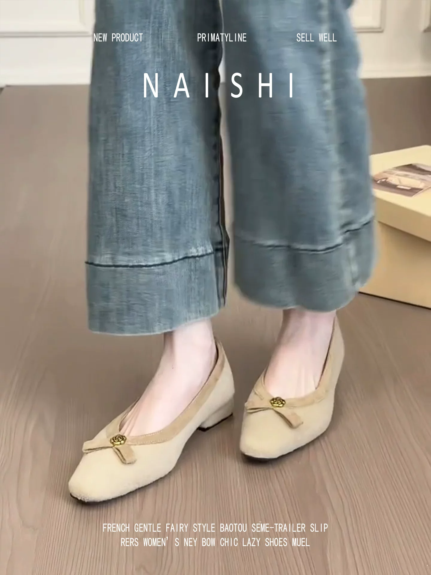 Phiên bản da cừu! Giày Mary Jane kiểu Chanel sang trọng dành cho nữ, kiểu lười, đế bằng lót lông cừu, đa năng và thanh lịch, phù hợp với chân váy.